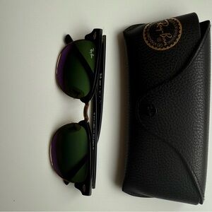 Ray-Ban Clubmaster Sunglasses with Case